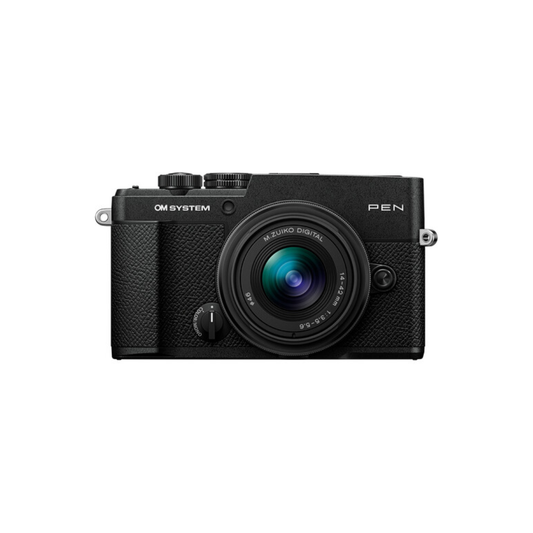 OM SYSTEM PEN Mirrorless Camera with 14-42mm III Lens