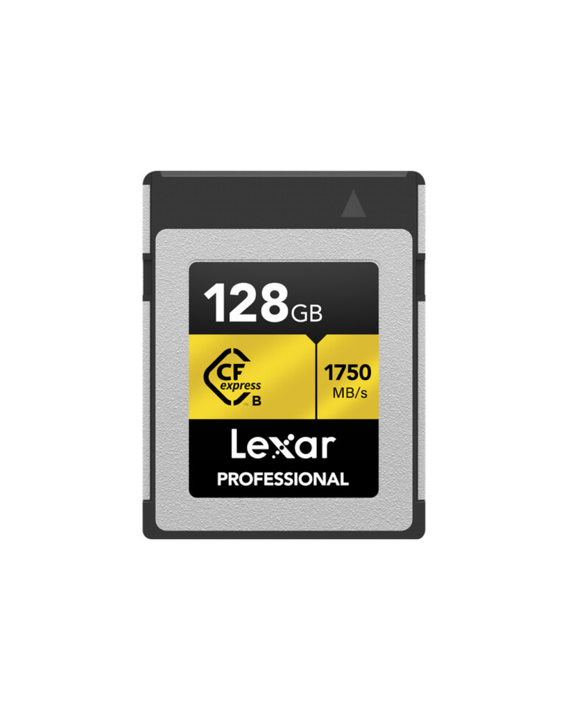 Lexar 128GB Professional CFexpress Type B Card GOLD Series