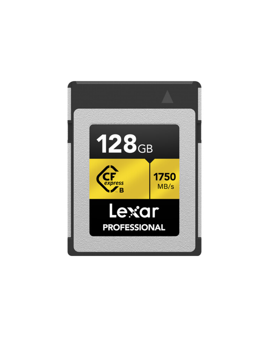 Lexar 128GB Professional CFexpress Type B Card GOLD Series