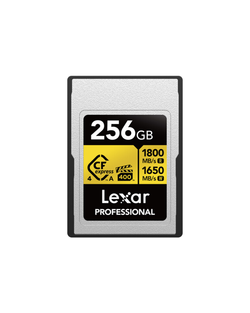 Lexar 256GB Professional SILVER CFexpress 4.0 Type A Memory Card