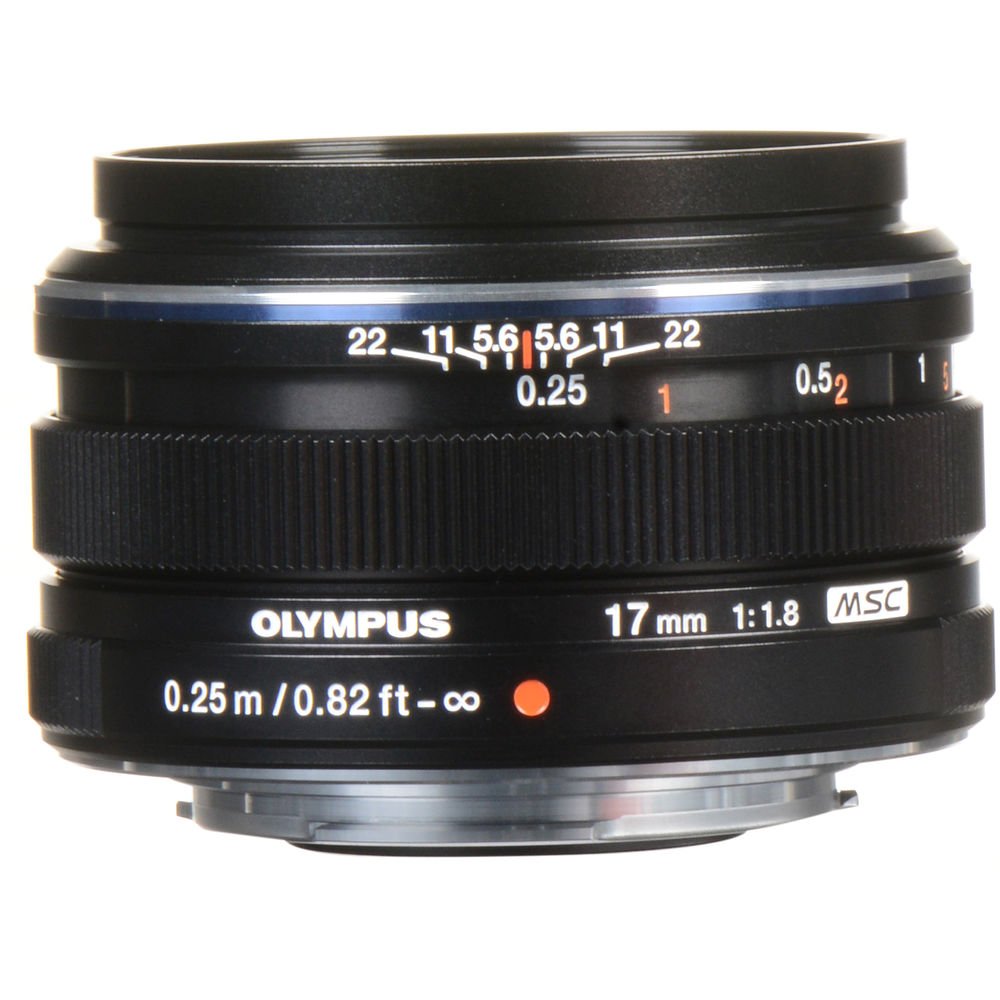 Olympus M.Zuiko Digital 17mm f/1.8 Lens (Black) image 0