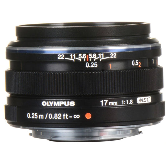 Olympus M.Zuiko Digital 17mm f/1.8 Lens (Black) image 0