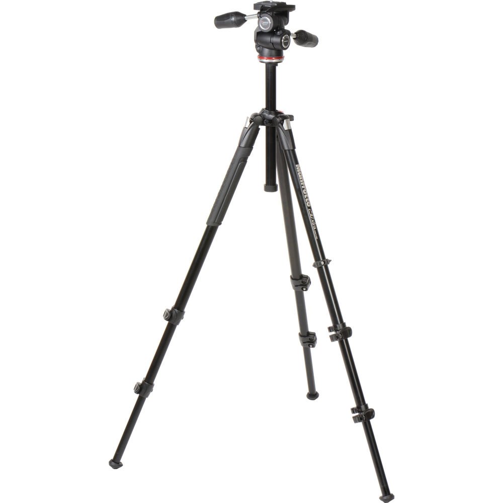 Manfrotto MK290XTA3-3WUS 290 Xtra Aluminum Tripod image 1