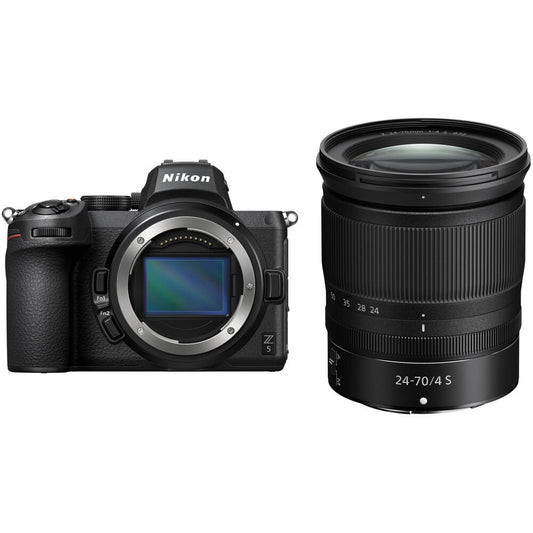 Nikon Z 5 Mirrorless Digital Camera with 24-70mm f/4 Lens Kit image 0