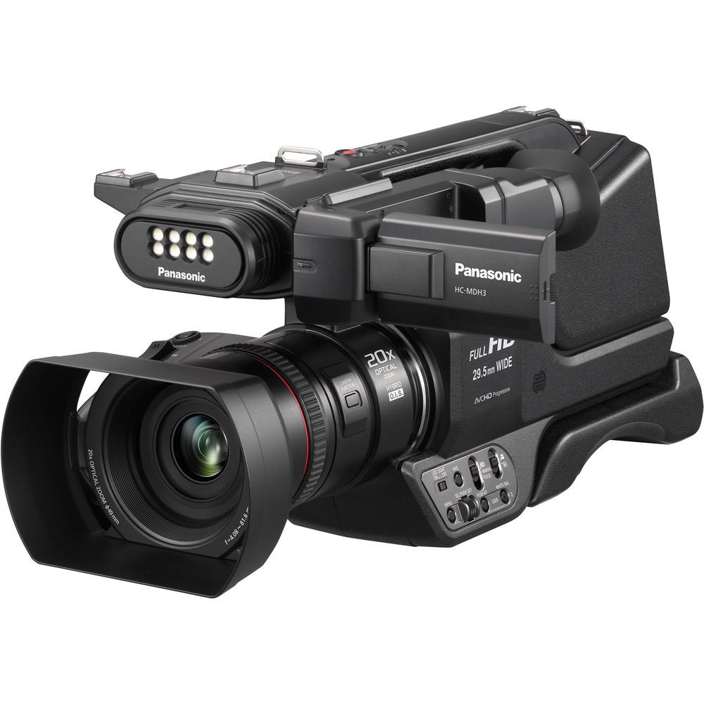 Panasonic HC-MDH3 AVCHD Shoulder Mount Camcorder with LCD Touchscreen & LED Light image 0