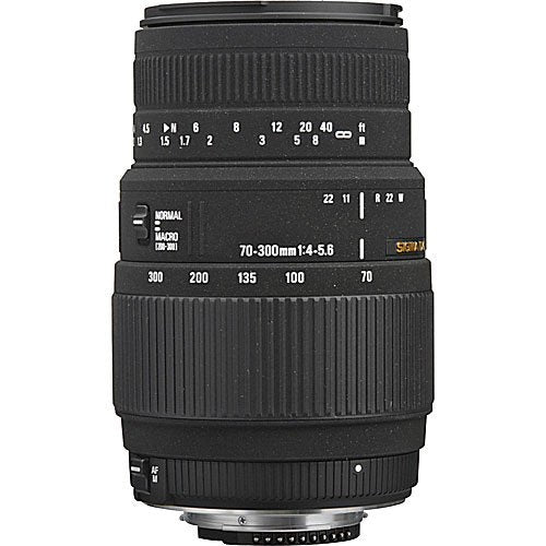 Sigma 70-300mm f/4-5.6 DG Macro Lens for Nikon image 1