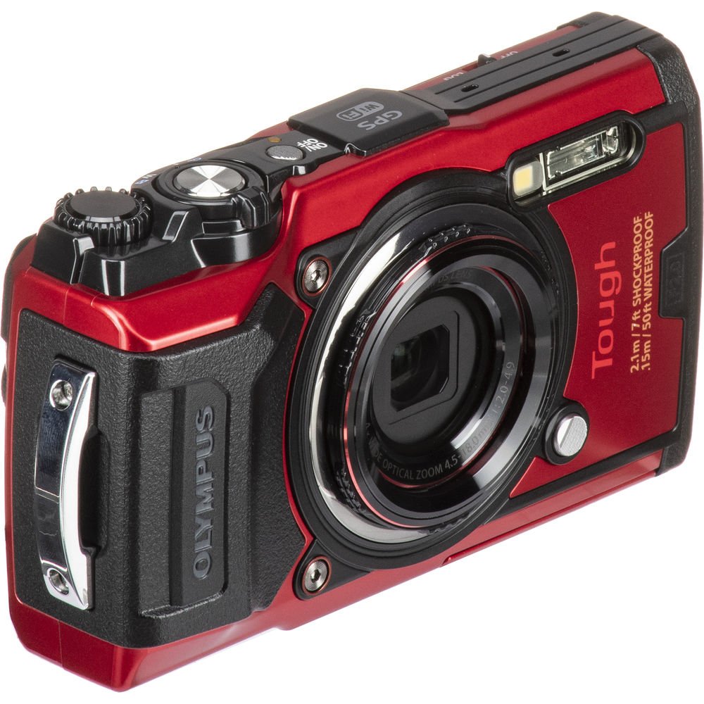 Olympus Tough TG-6 Digital Camera (Red) image 2