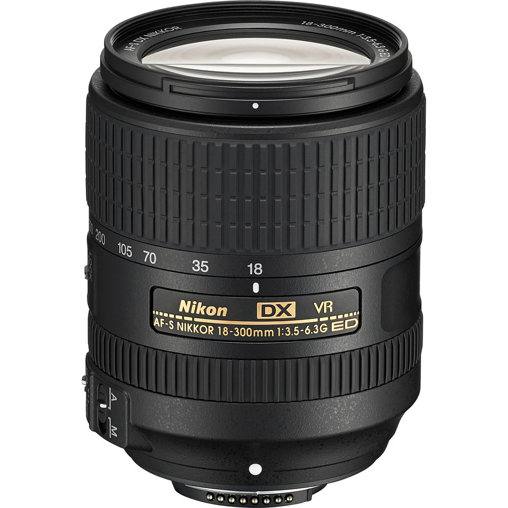 Nikon AF-S DX NIKKOR 18-300mm f/3.5-6.3G ED VR Lens image 0