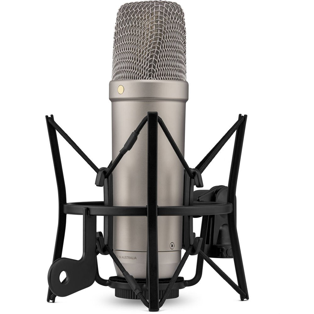 RODE NT1 5th Generation Large-Diaphragm Cardioid Condenser XLR/USB Microphone (Silver) image 4