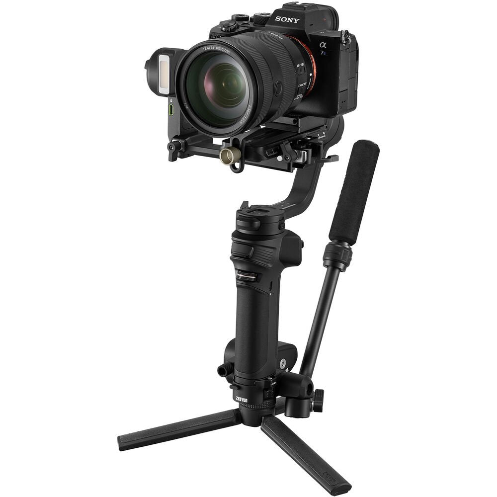 Zhiyun WEEBILL-3 S Handheld Gimbal Stabilizer Combo with Extendable Grip Set and Backpack image 2