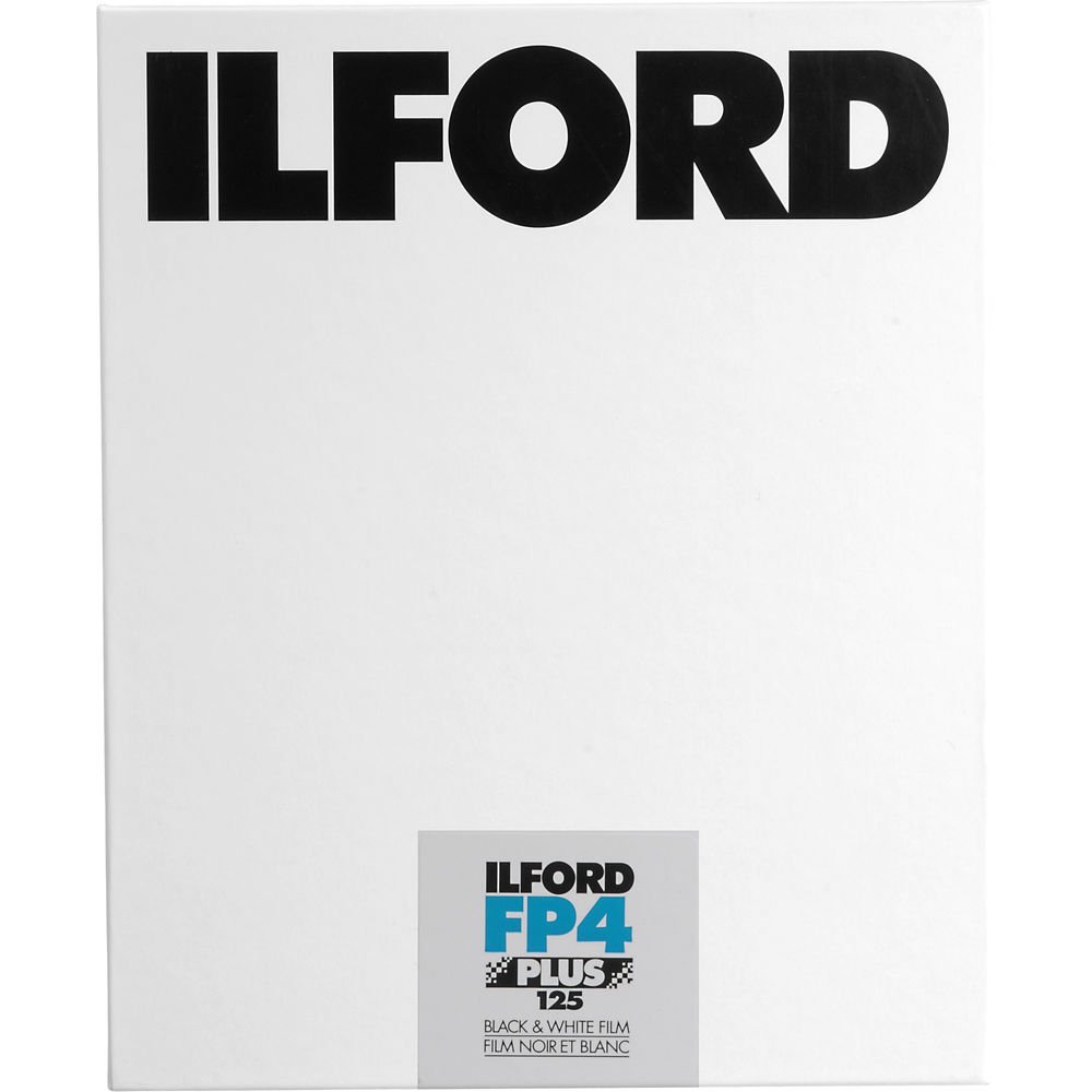 Ilford FP4 Plus Black and White Negative Film (5 x 7", 25 Sheets) image 0