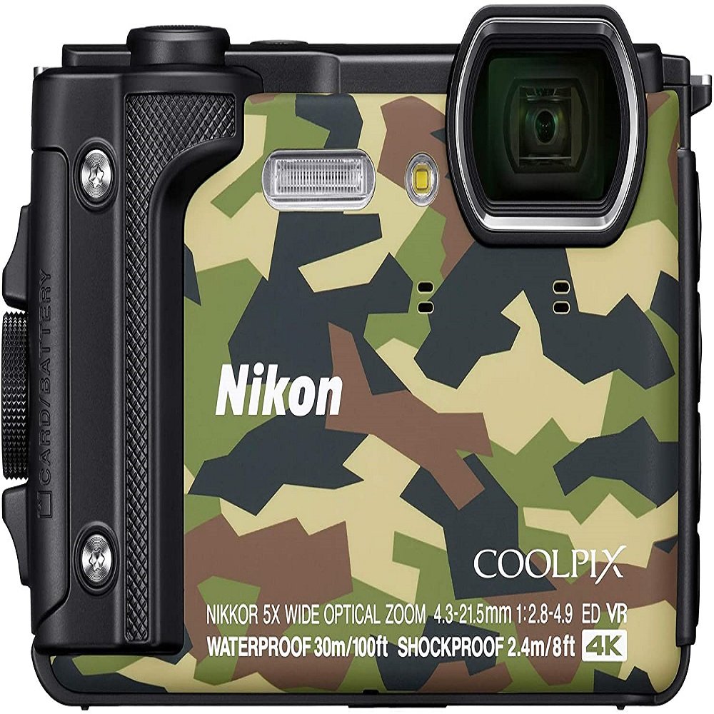 Nikon W300 Coolpix Digital Camera, Green image 0