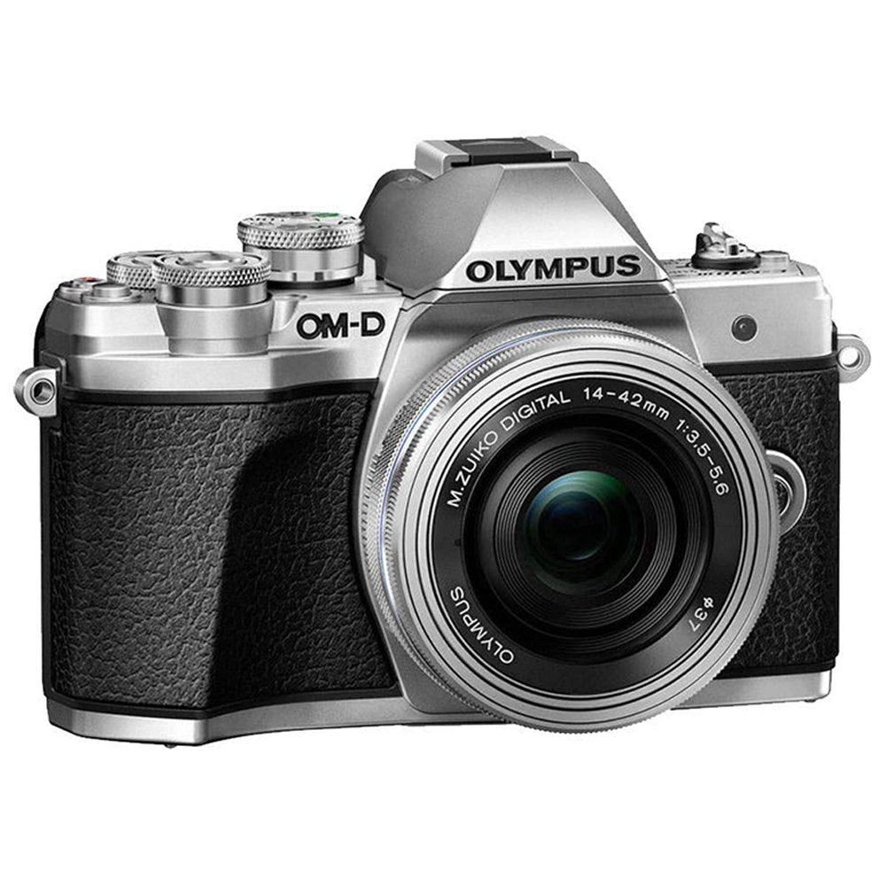 Olympus OM-D E-M10 Mark III Mirrorless Micro Four Thirds Digital Camera with 14-42mm EZ Lens (Silver) image 2