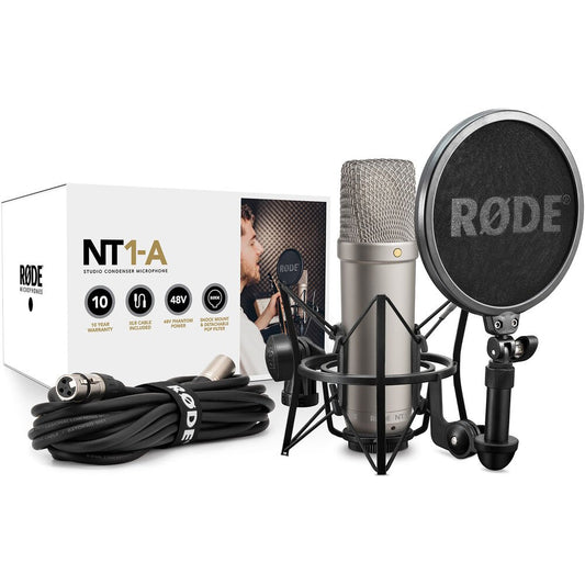 Rode NT1-A Large-Diaphragm Cardioid Condenser Microphone image 0