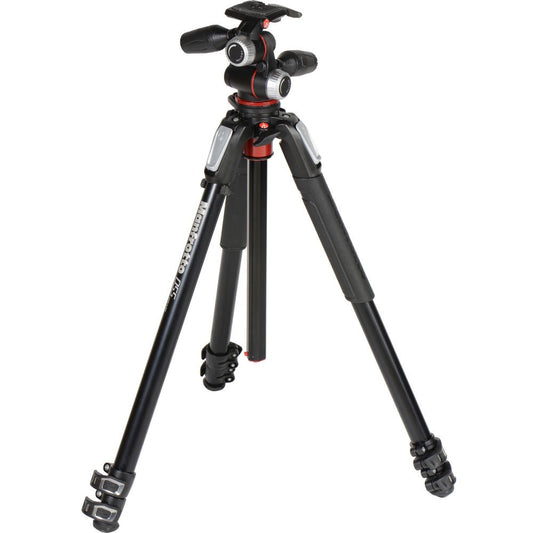 Manfrotto MK055XPRO3-3W Aluminum Tripod with 3-Way Pan/Tilt Head image 1