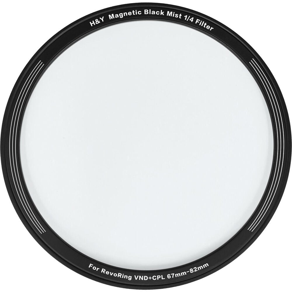 H&Y Filters Black Mist Magnetic 1/4 Clip-On Filter for RevoRing (67-82mm) image 0