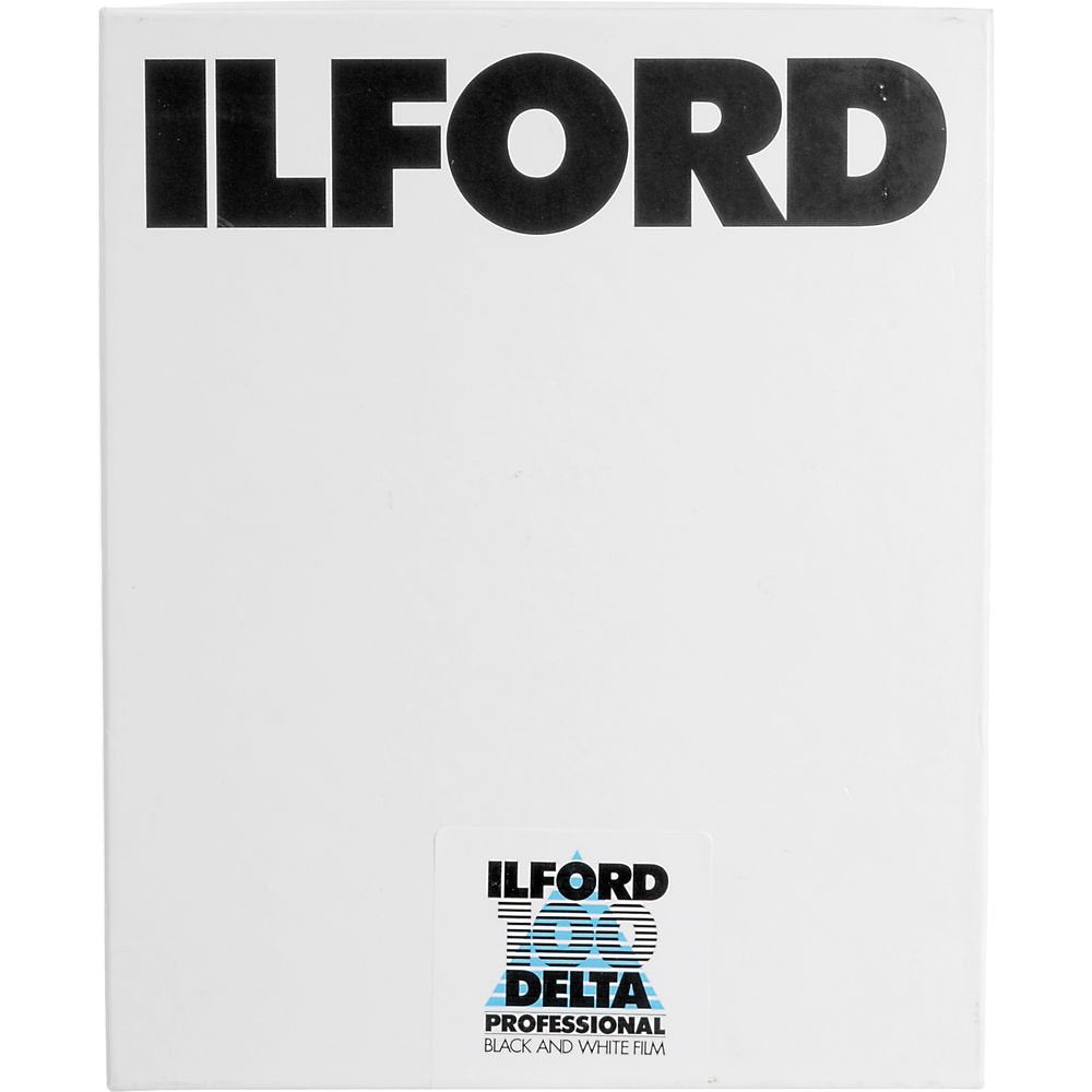 Ilford Delta 100 Professional Black and White Negative Film (4 x 5", 100 Sheets) image 0