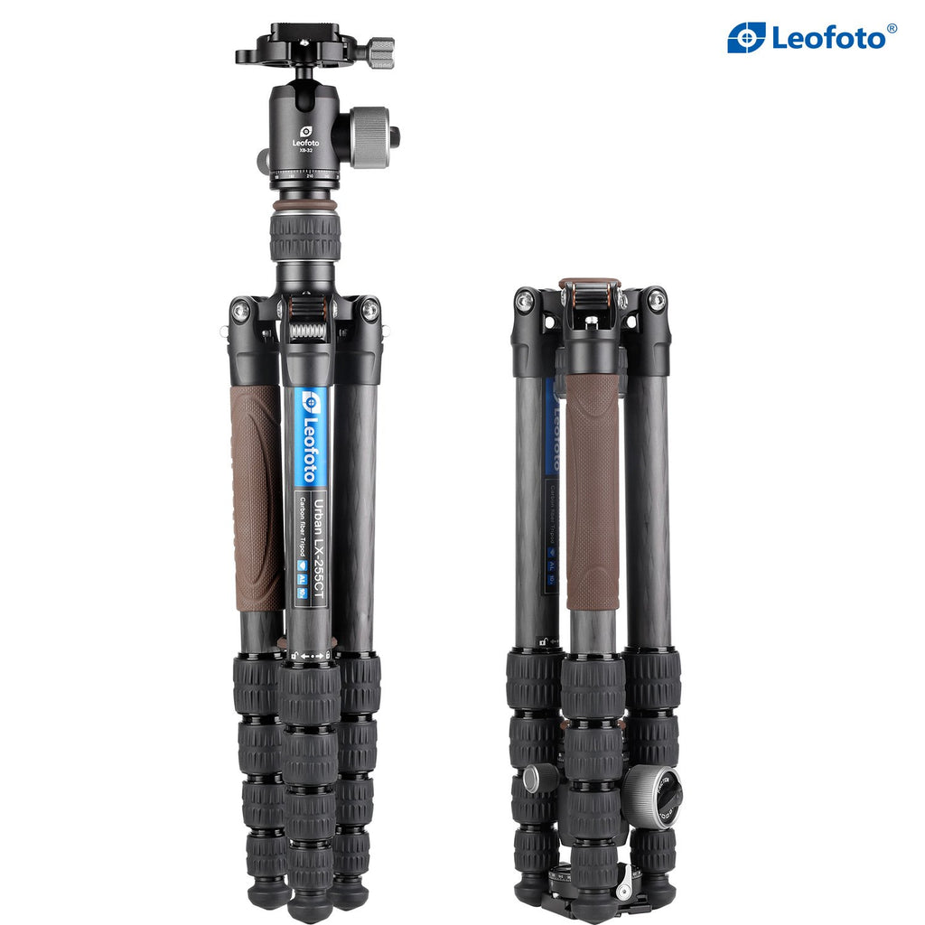 Leofoto LX-255CT Urban Series Carbon Fiber Tripod with XB-32 Ball Head image 3