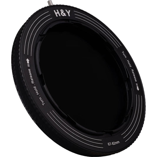 H&Y RevoRing Variable ND3-ND1000 Filter (67-82mm) image 0