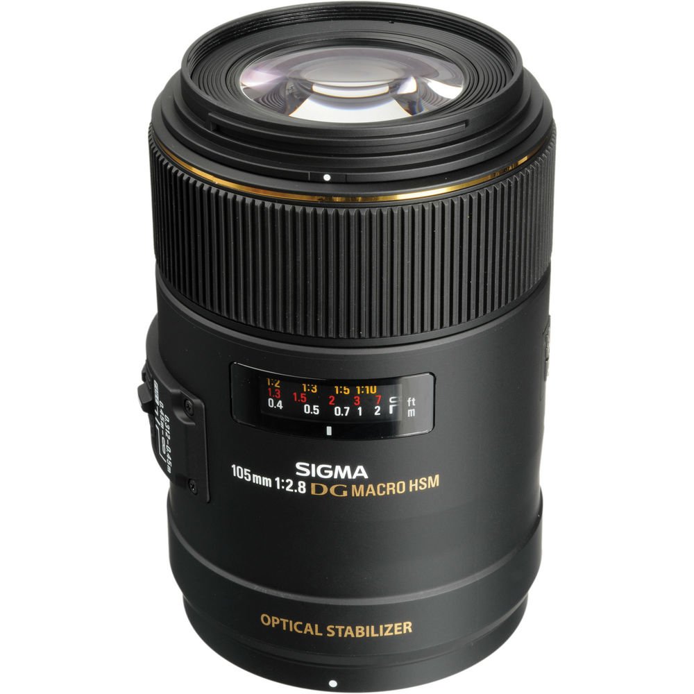 Sigma 105mm f/2.8 EX DG OS HSM Macro Lens for Nikon F image 0