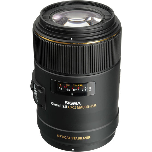 Sigma 105mm f/2.8 EX DG OS HSM Macro Lens for Nikon F image 0