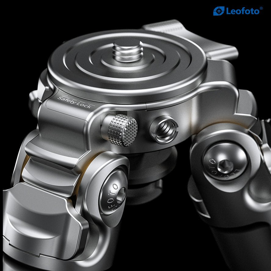 Leofoto LG-284C+LH-36R- silver image 3