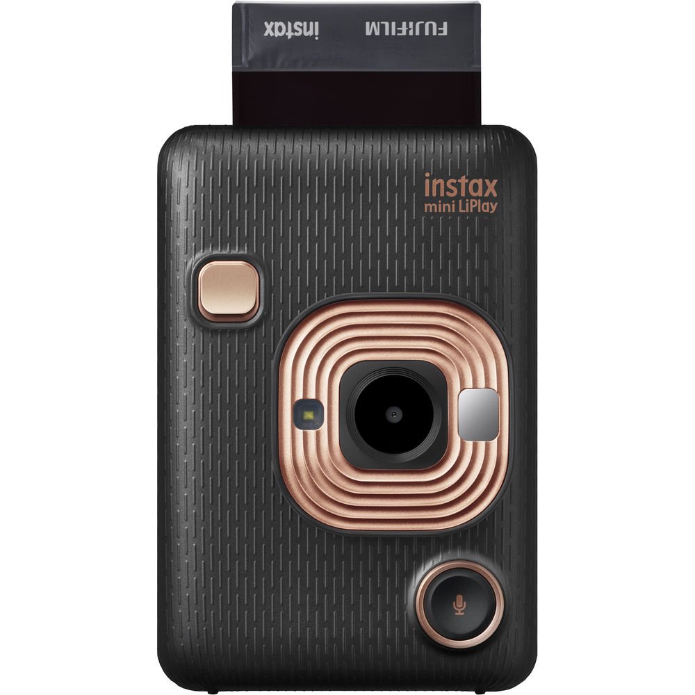 FUJIFILM INSTAX Mini LiPlay Plus Hybrid Instant Camera (Elegant Black) image 4