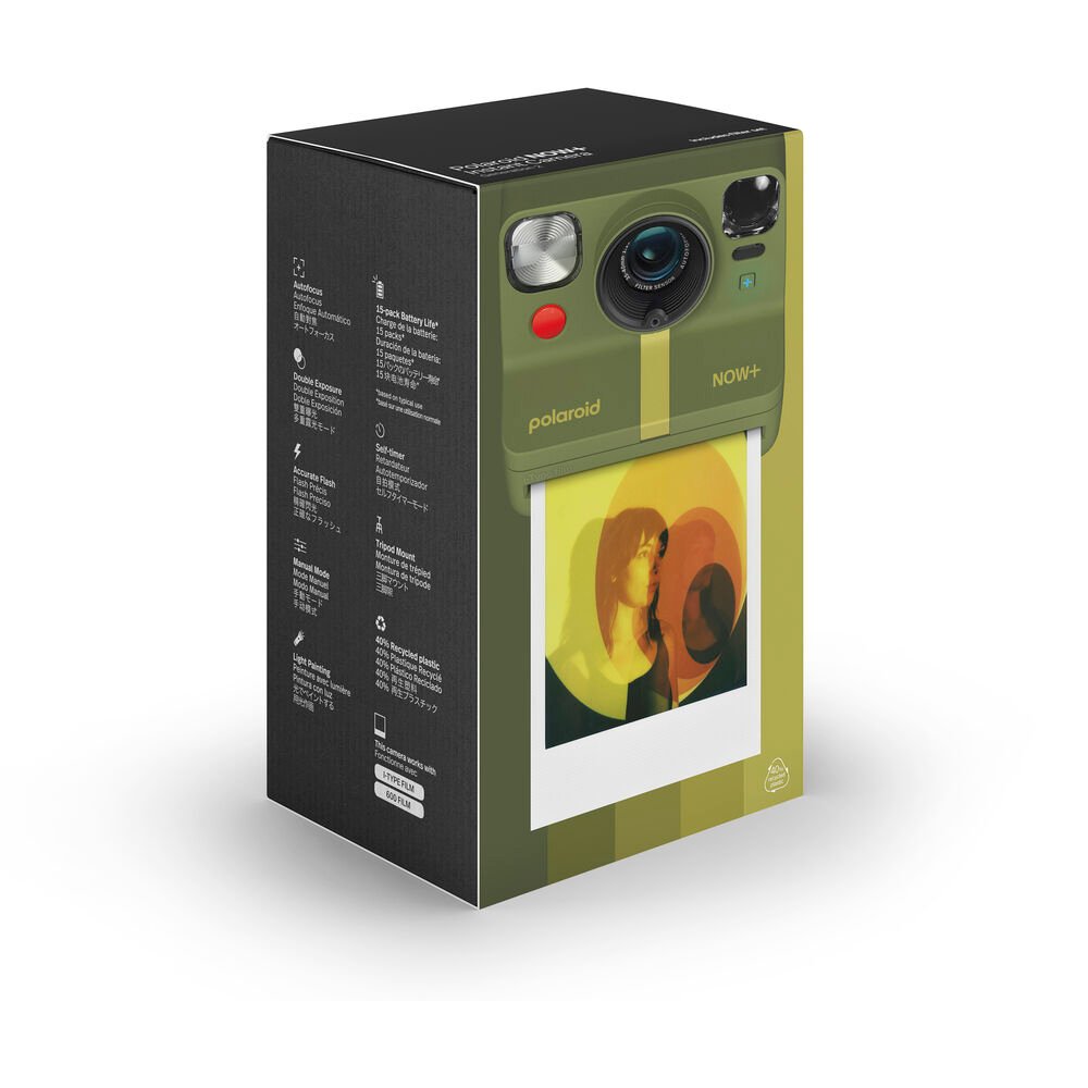 Polaroid Now+ Generation 2 i-Type Instant Camera with App Control (Forest Green) image 4