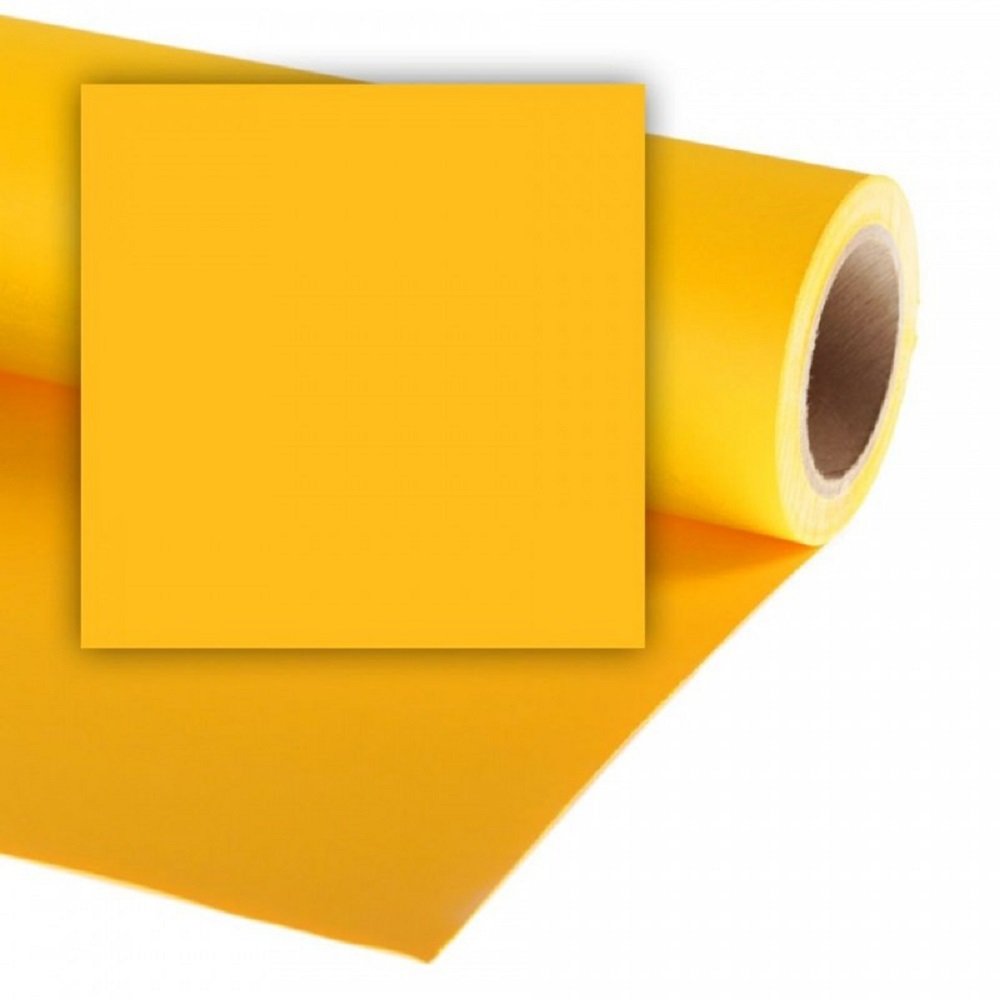 COLORAMA 2.72 X 11M BUTTER CUP PAPER PHOTOGRAPHY STUDIO BACKDROP image 0