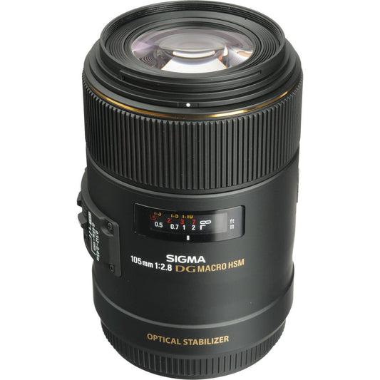 Sigma 105mm f/2.8 EX DG OS HSM Macro Lens for Canon EF image 0