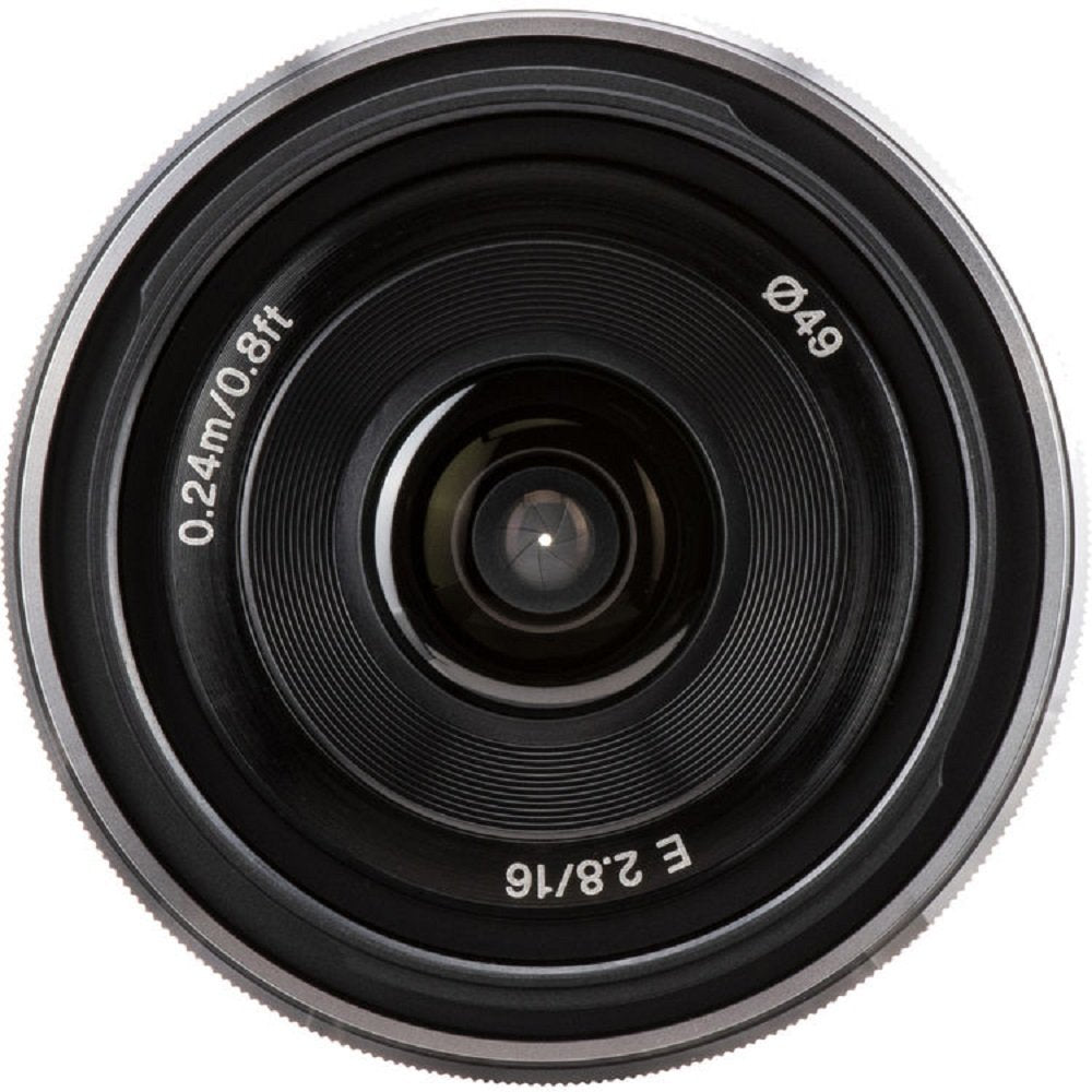 Sony E 16mm f/2.8 Lens (Silver) image 3