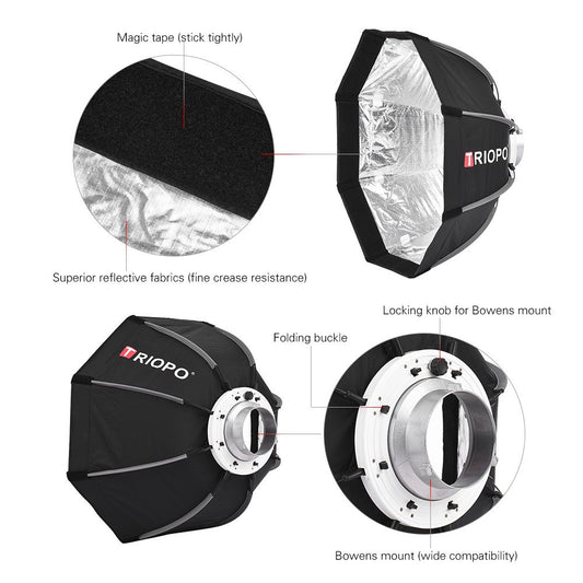 TRIOPO SOFTBOX FOLDABLE OCTA KS image 1