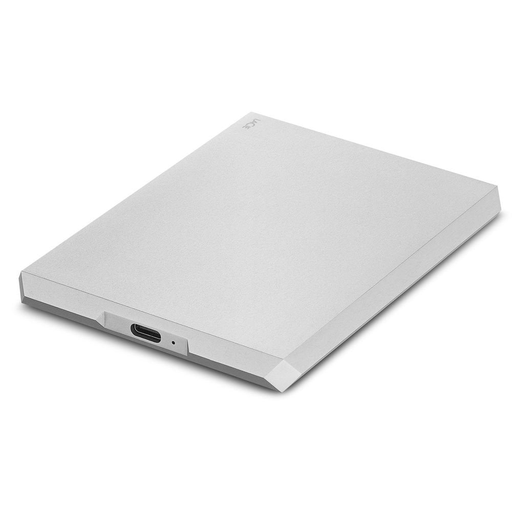 LaCie 2TB USB 3.1 Type-C Mobile Drive (Moon Silver) image 3