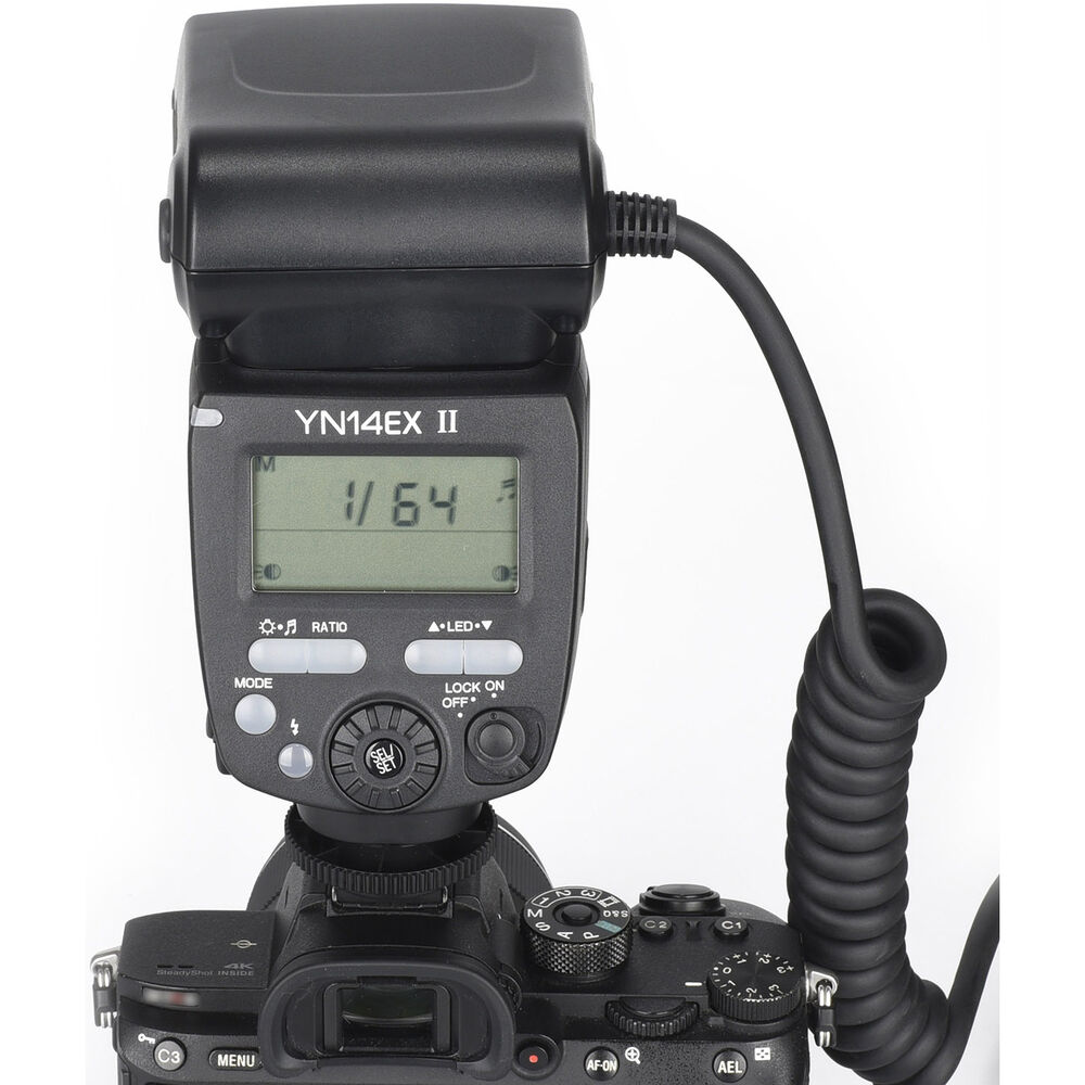 Yongnuo YN-14EX II TTL Macro Ring Flash Kit for Sony image 2
