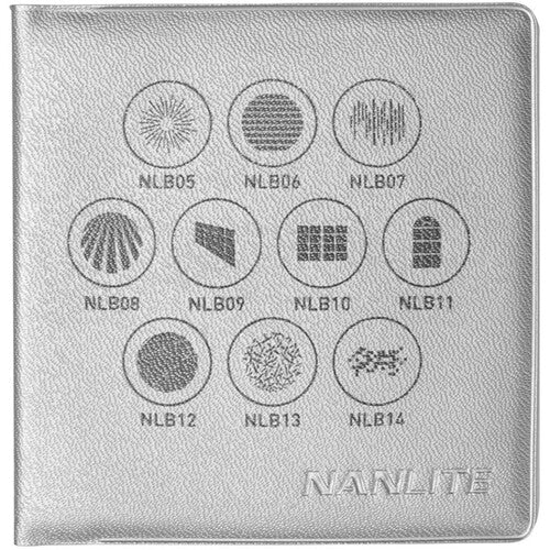 Nanlite BM Bowens Projection Attachment Gobo Set 1 (10-Pack) image 1