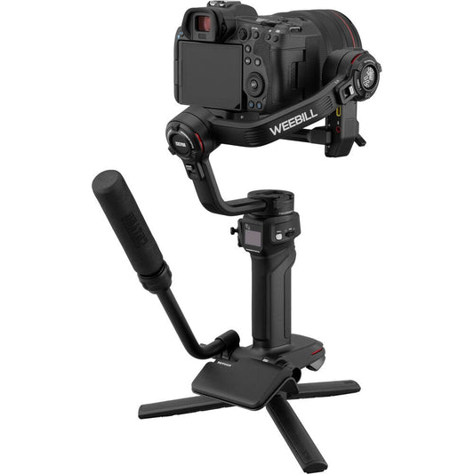 Zhiyun WEEBILL-3 Handheld Gimbal Stabilizer Combo with Extendable Grip Set and Backpack image 1