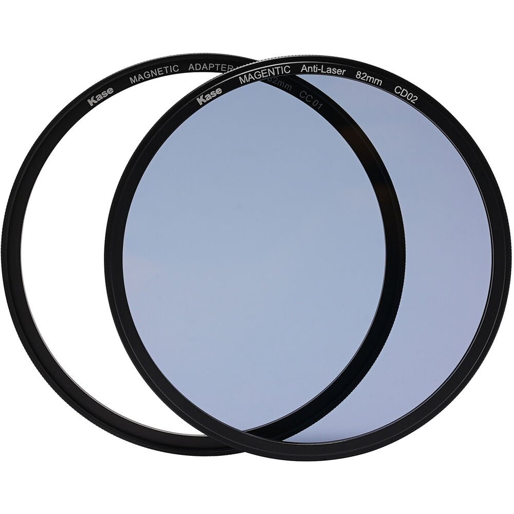Kase Wolverine Magnetic 82mm Anti-Laser Protective Filter with Adapter Ring image 1