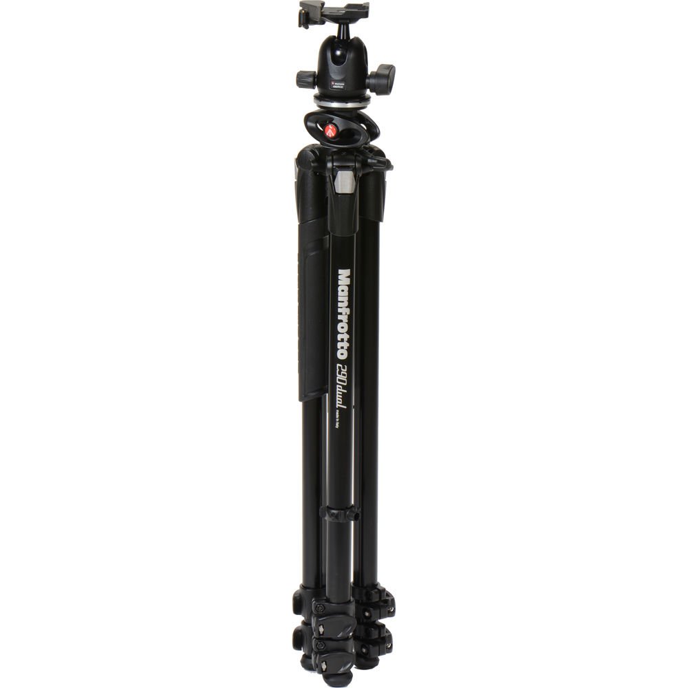 Manfrotto MK290DUA3-BHUS 290 Dual Aluminum Tripod with Ball Head image 2
