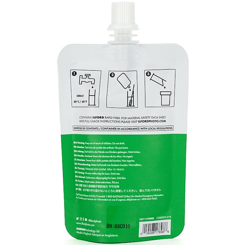 Ilford Simplicity Black and White Film Fixer (100mL) image 1