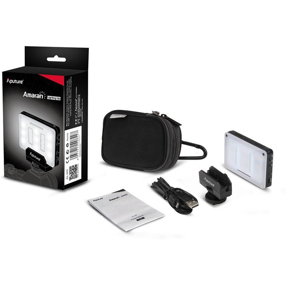 Aputure AL-M9 Amaran LED Mini Light on Camera Video Light image 3