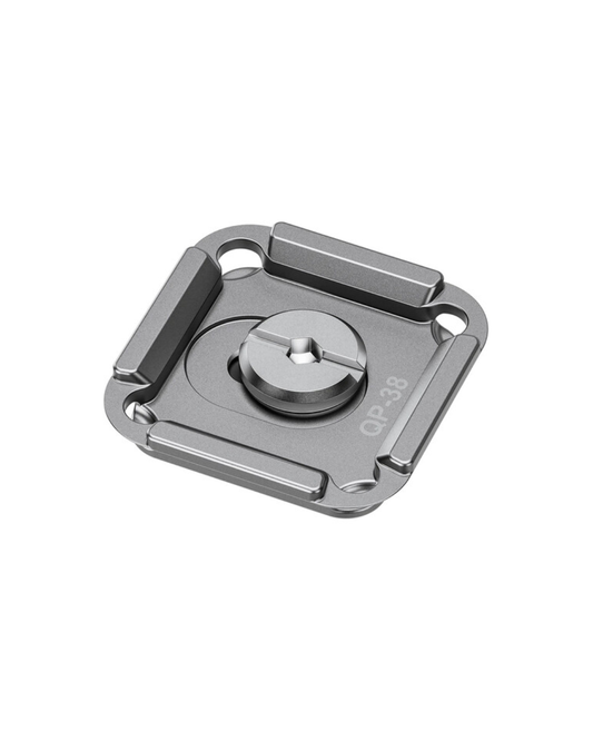 Leofoto QP-38 Quick Release Plate (Silver)