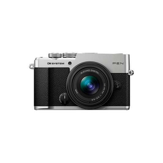 OM SYSTEM PEN Mirrorless Camera with 14-42mm III Lens