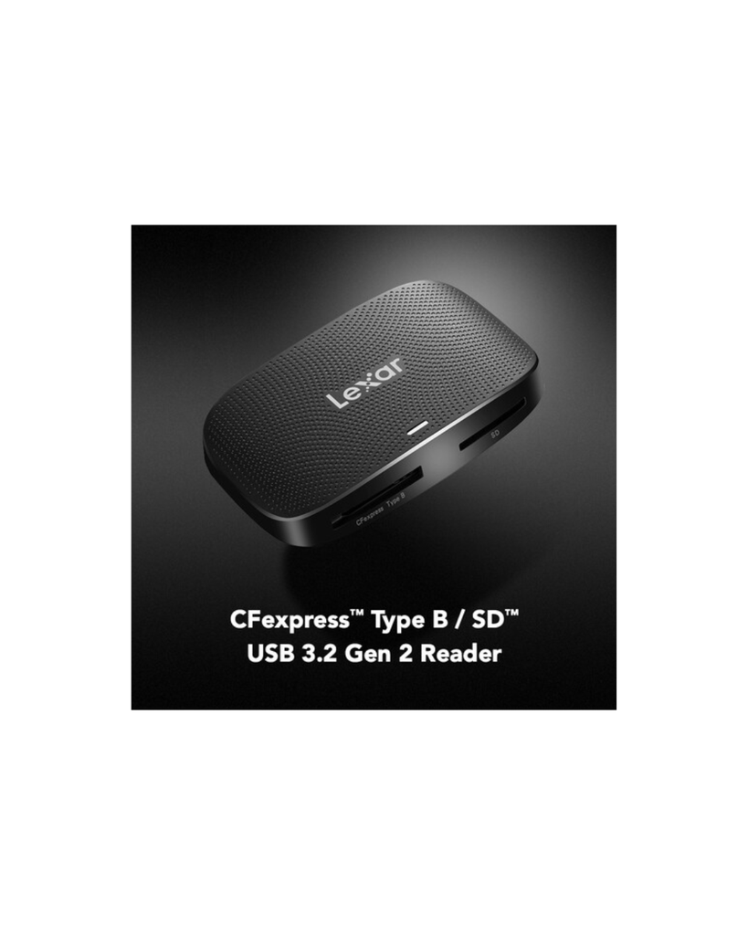 Lexar Professional CFexpress Type B/SD USB 3.2 Gen 2 Card Reader