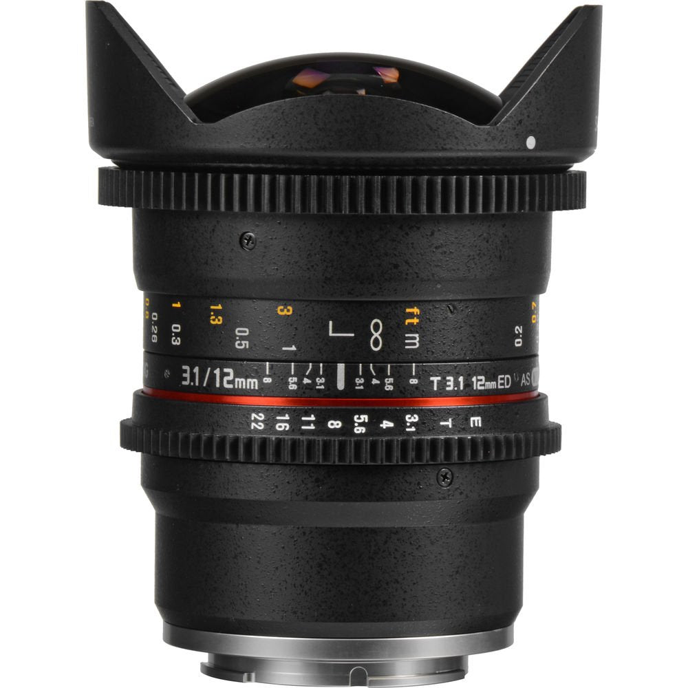 Samyang 12mm T3.1 VDSLR Cine Fisheye Lens for Sony E-Mount image 0