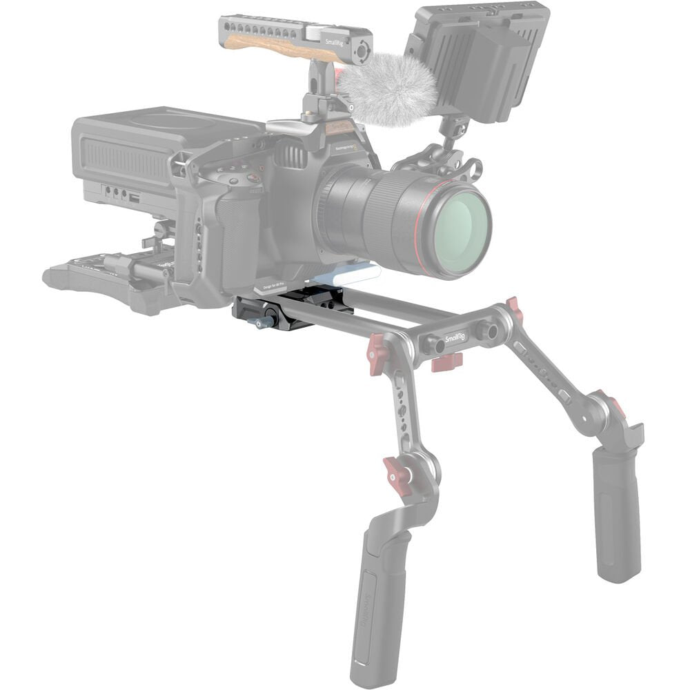 SmallRig Universal Camera Baseplate with 15mm LWS Rod Clamp image 2