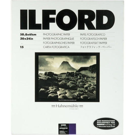 Ilford Multigrade Art 300 Paper (20 x 24", 15 Sheets) image 0