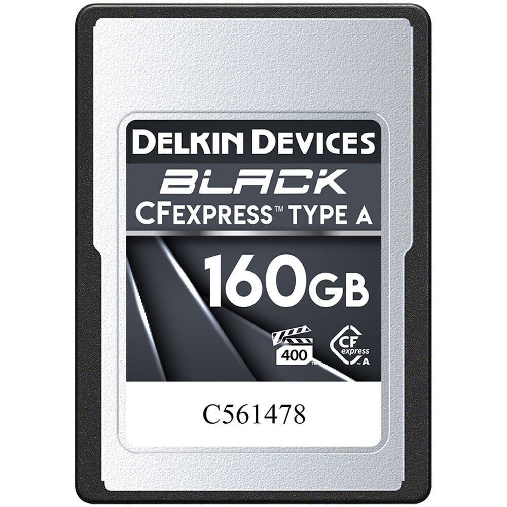 Delkin Devices 160GB BLACK CFexpress Type A Memory Card image 0