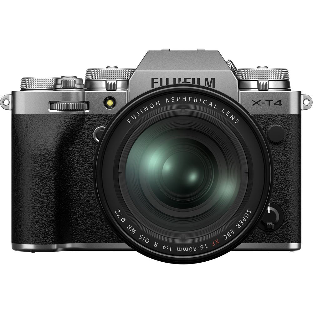 Fujifilm X-T4 Mirrorless Digital Camera with 16-80mm Lens - Sliver image