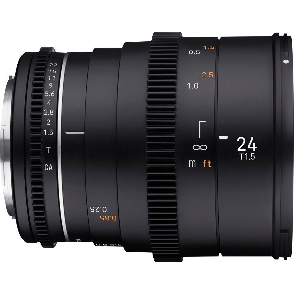 Samyang 24mm T1.5 VDSLR MK2 Cine Lens (EF Mount) image 3