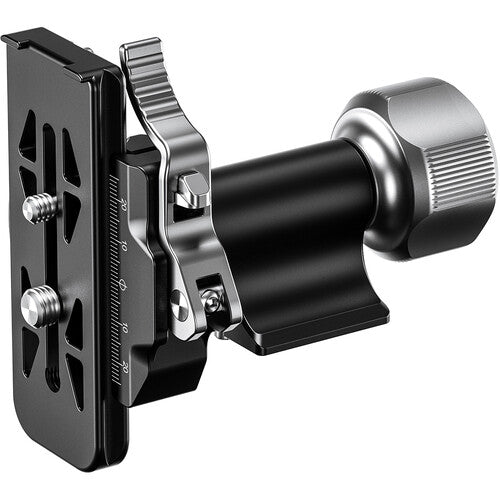 Leofoto MPG-01L Monopod Head Side Mount with Arca-Type QR Clamp and Plate image 0